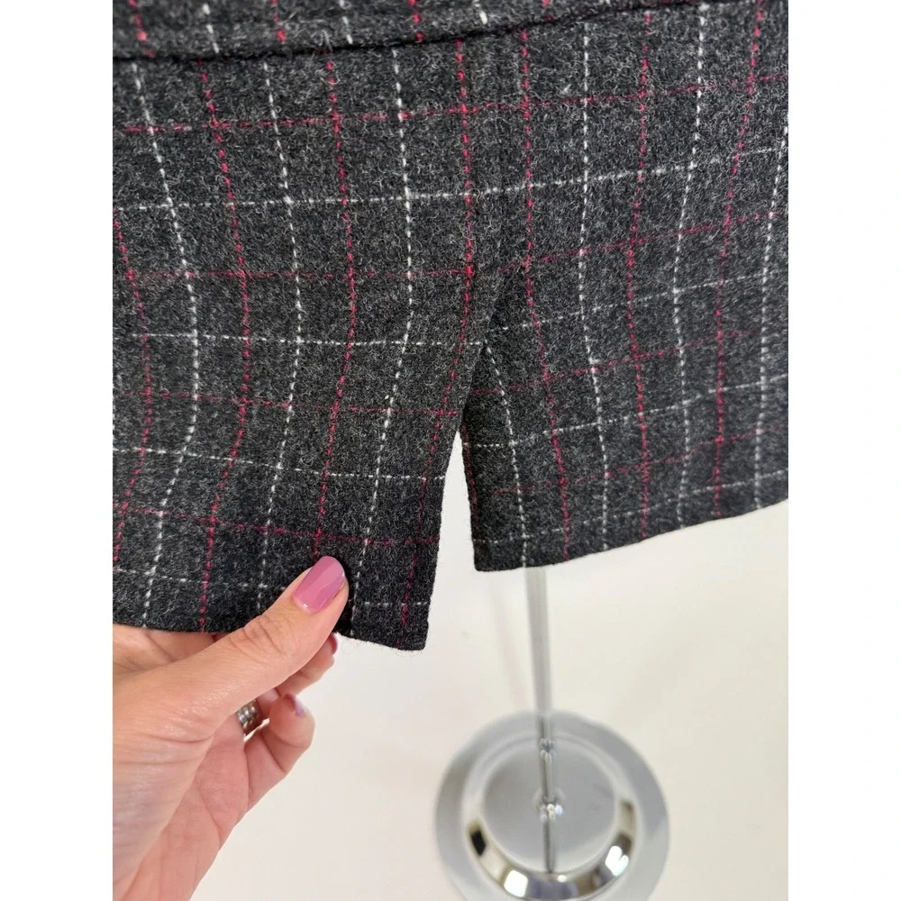 Original Penguin‎ Wool Coat Toddler 4T Plaid Lined Gray Church Dress